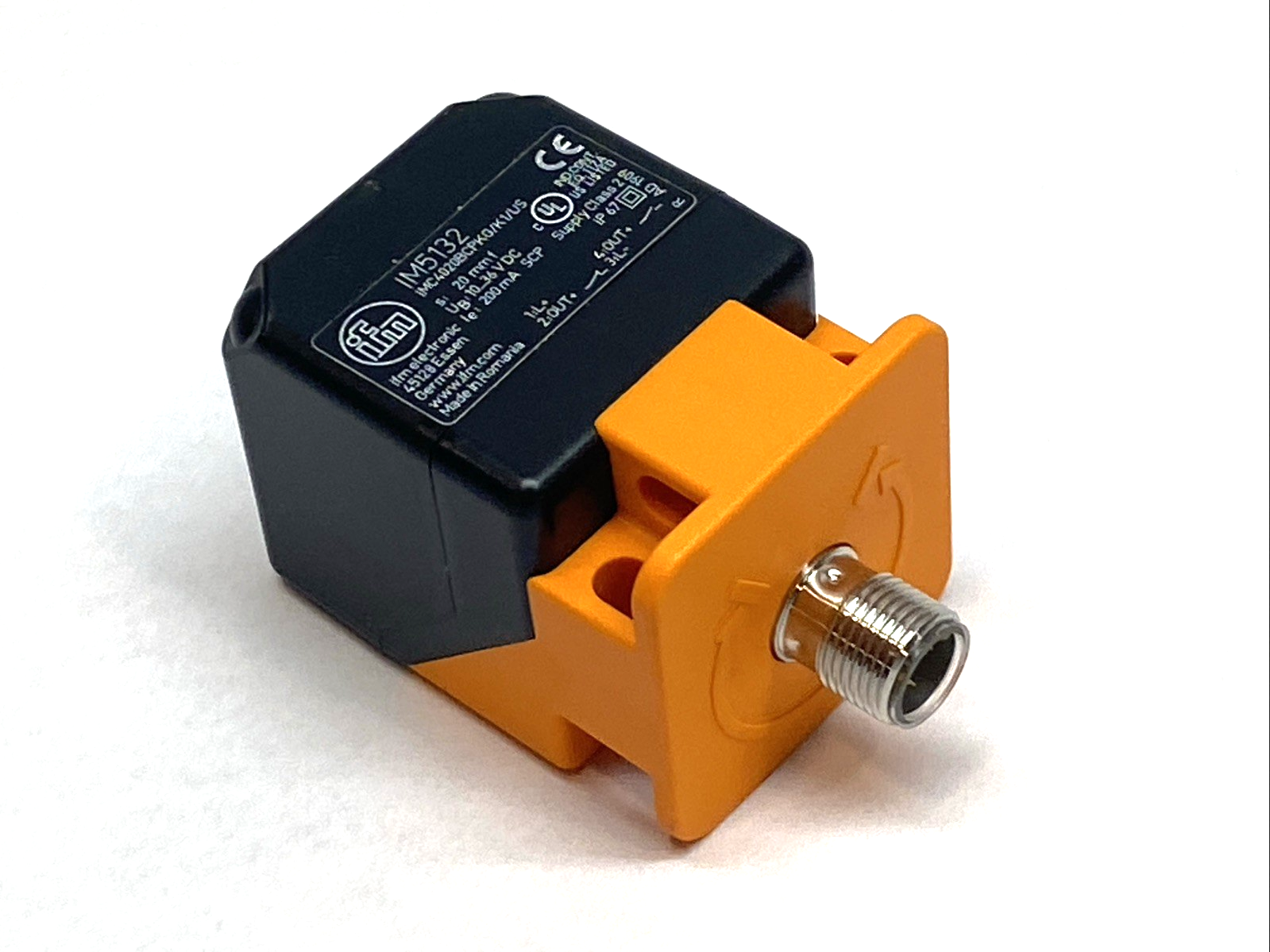 IM5132 | IFM Inductive Sensor 20mm PNP Complementary M12 IP67 - New – Open box - Maverick Industrial Sales