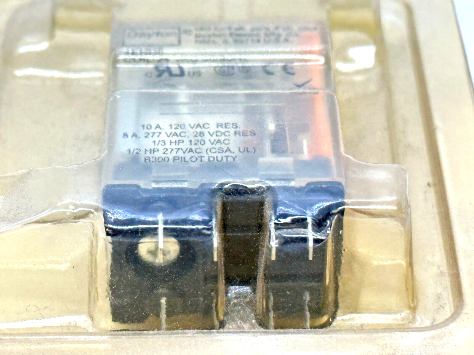Dayton 1EHH6 Relay DPDT 10A 24VAC - Maverick Industrial Sales