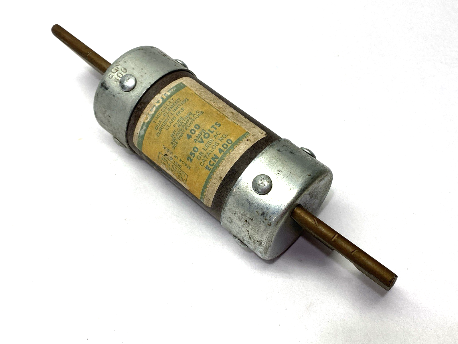 Econ ECN 400 Time-Delay Dual Element Fuse Class RK5 250V 400A - Maverick Industrial Sales