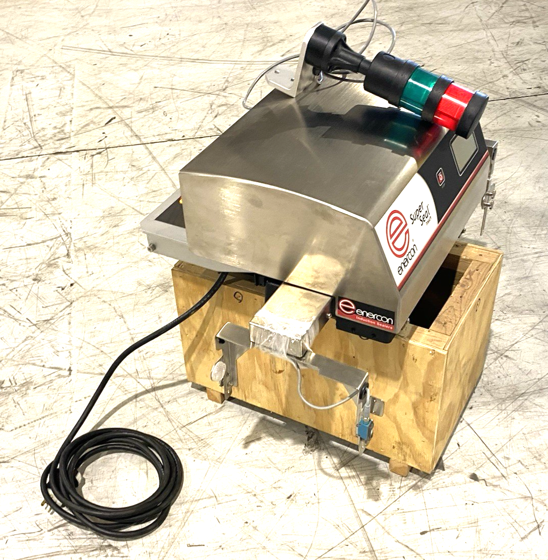 Enercon LM5609-04 Super Seal™ Touch 500 Induction Cap Sealer 1-Phase 208/240VAC - Maverick Industrial Sales
