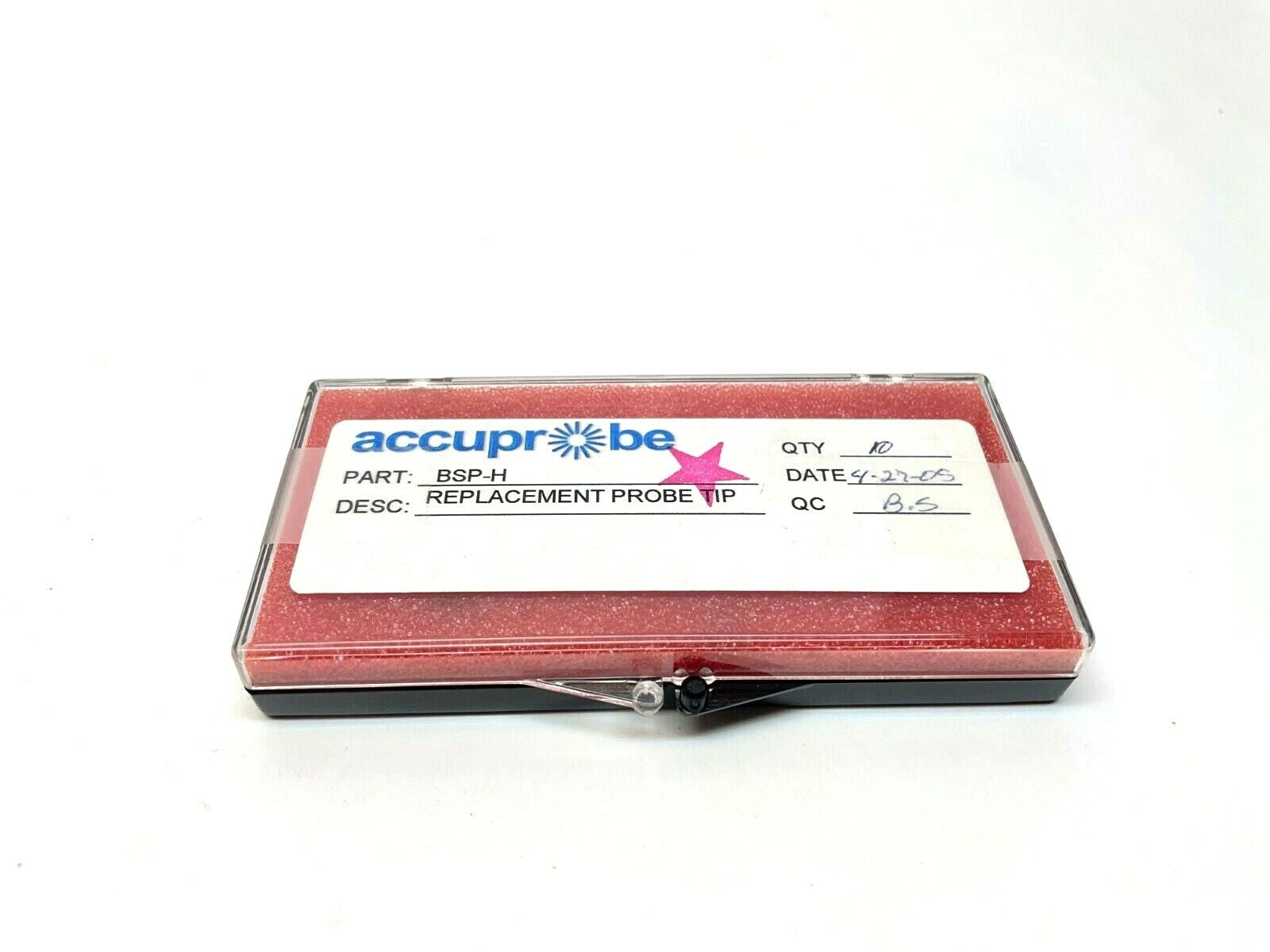 BSP-H | Accuprobe Replacement Probe Tip, Set of 10 Tipes - New – Open box - Maverick Industrial Sales