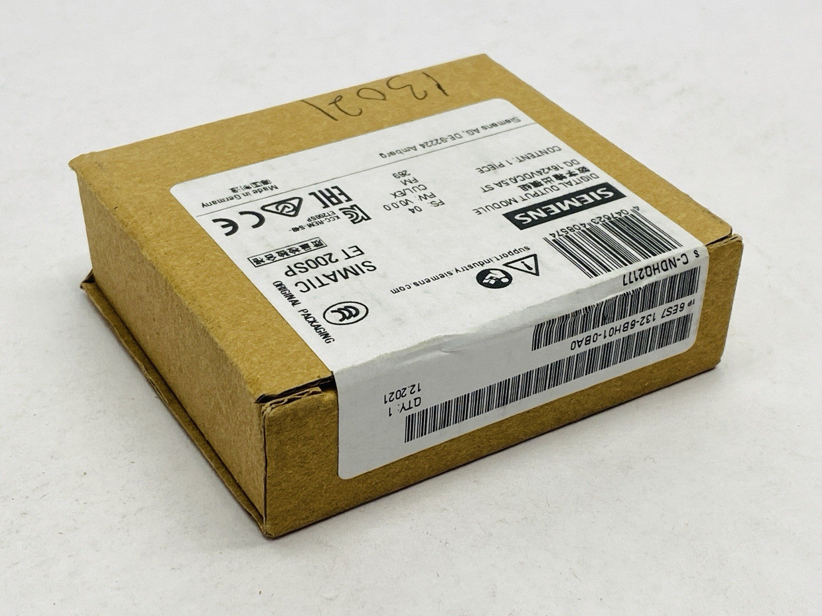Siemens 6ES7 132-6BH01-0BA0 SIMATIC ET 200SP Digital Output Module DQ 16x 24VDC - Maverick Industrial Sales