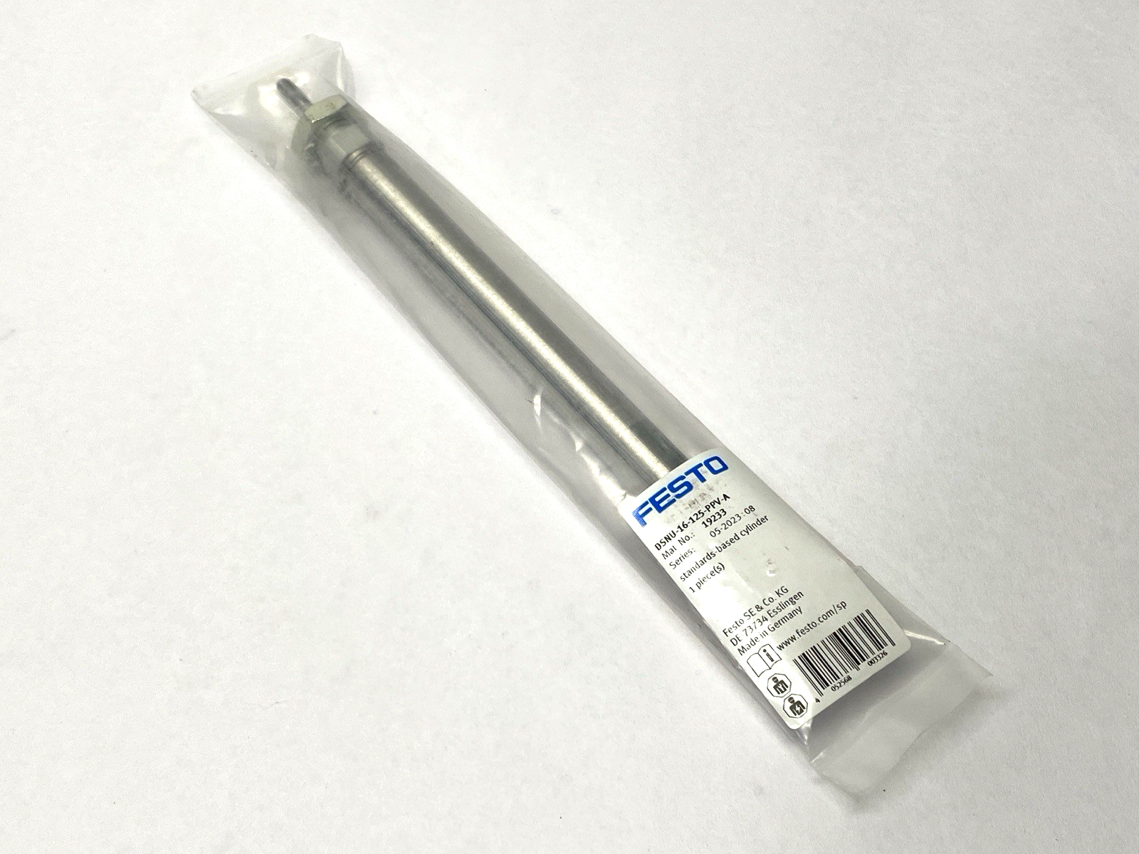 Festo DSNU-16-125-PPV-A Pneumatic Cylinder 19233 - Maverick Industrial Sales