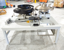 Automation Feed Systems Vibratory Bowl Feeder Table, Two Bowl Unit 24" & 18" 10A - Maverick Industrial Sales