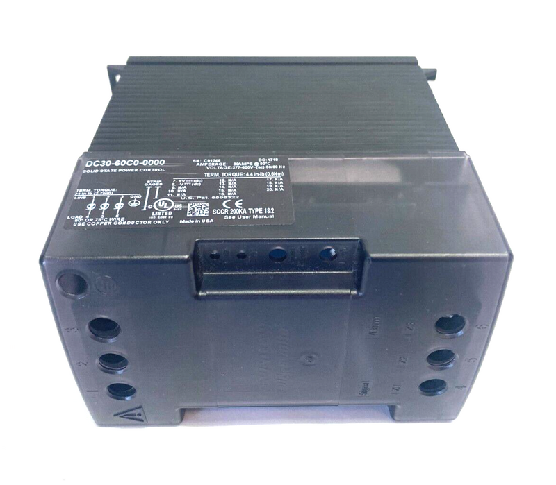 Watlow DC30-60C0-0000 DIN-a-Mite Solid State Power Controller 30A 277-600VAC - Maverick Industrial Sales