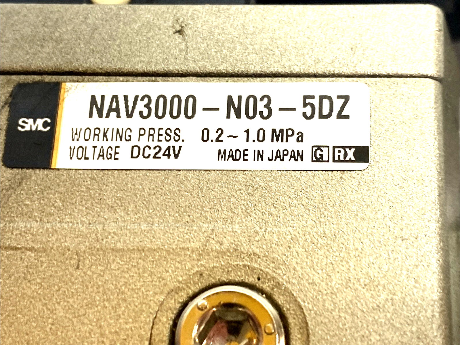 SMC NAV3000-N03-5DZ Soft Start Valve 3/8" 24VDC - Maverick Industrial Sales