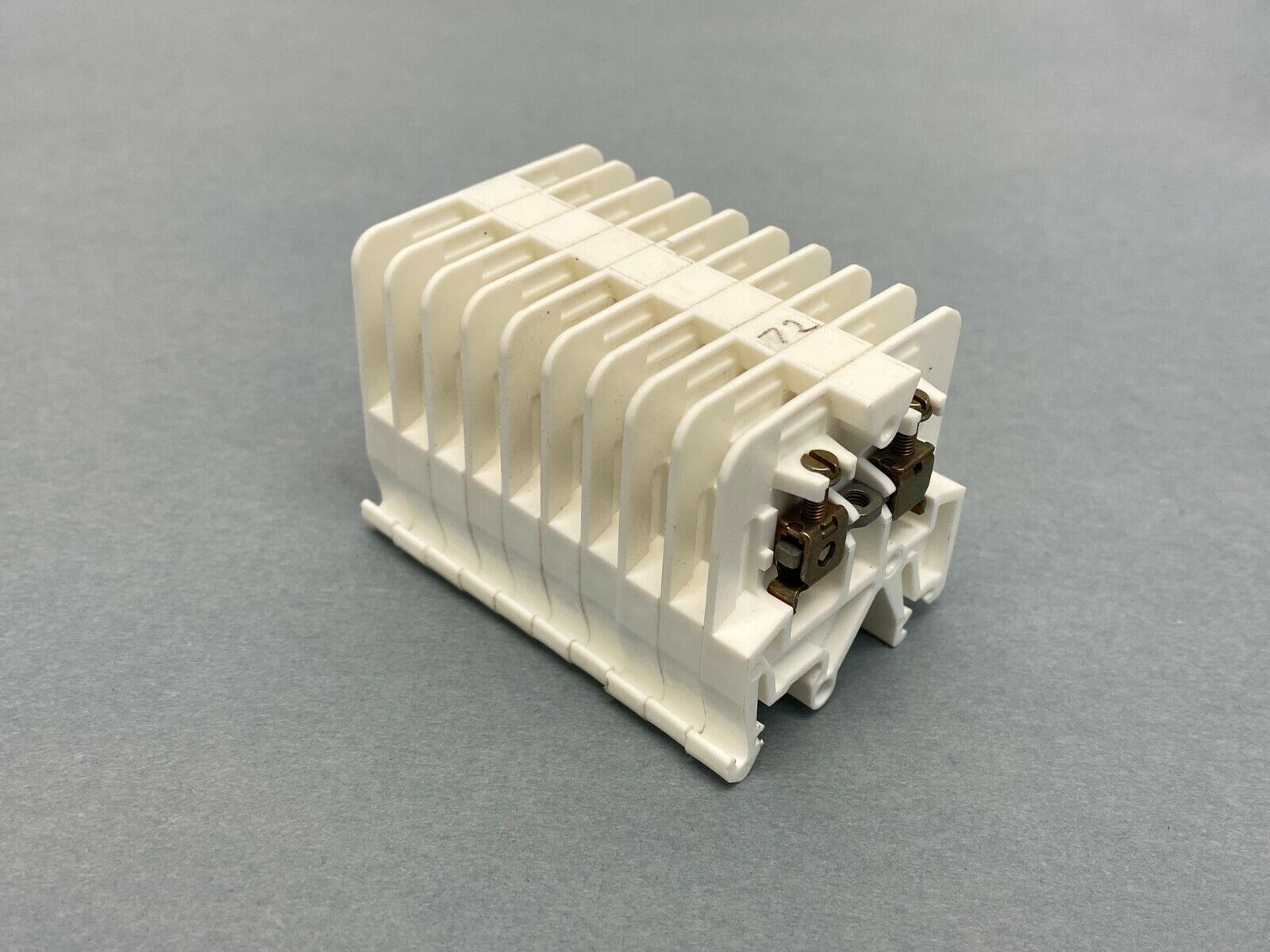 Weidmuller 0SC 4 White Terminal Block LOT OF 10 - Maverick Industrial Sales