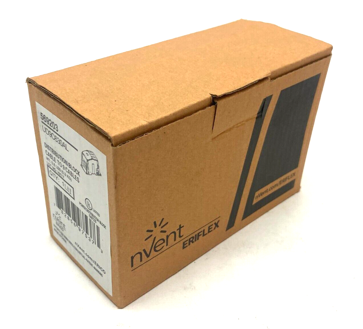 Nvent Erico UD9C630AL Eriflex Power Distribution Block 1 to 9 Cables 569203 - Maverick Industrial Sales