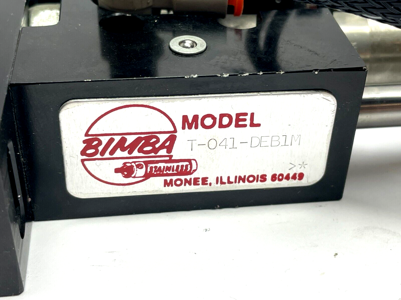 Bimba T-041-DEB1M Ball Bearing Thruster w/ Auto Switches - Maverick Industrial Sales