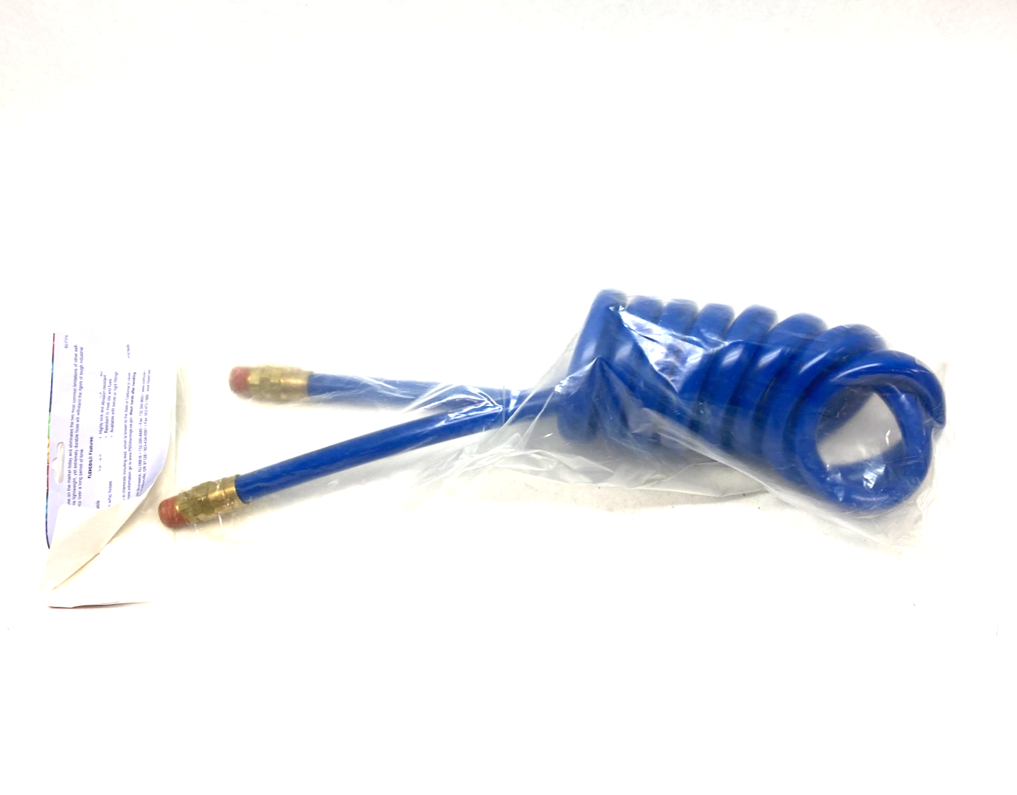Freelin Wade PR12-10B-B Flexcoil® Flexible Hose 1/2" MNPT .467 ID x 10ft - Maverick Industrial Sales