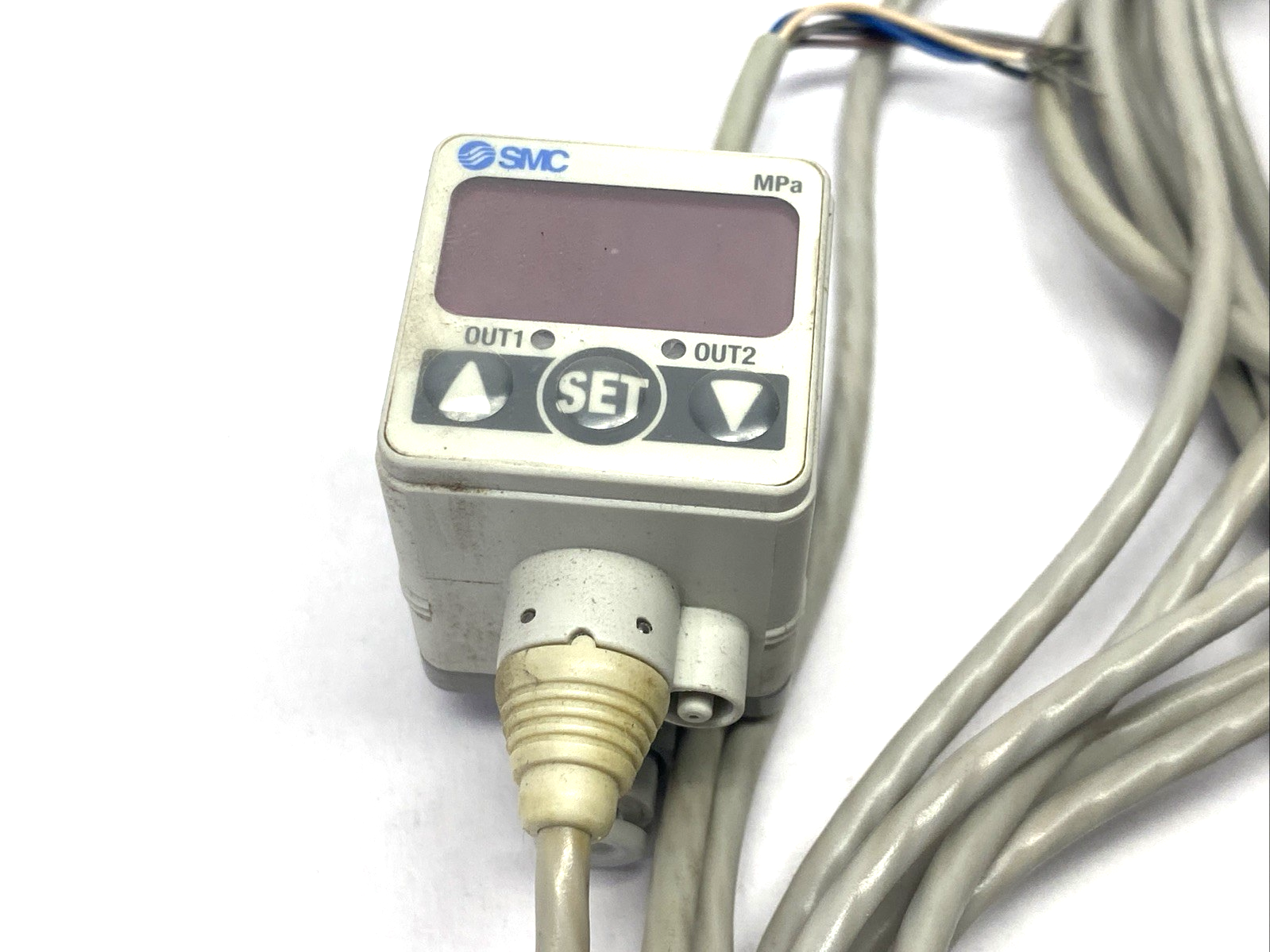 SMC ISE40-C4-62L Digital Adjustable Pressure Switch - Maverick Industrial Sales