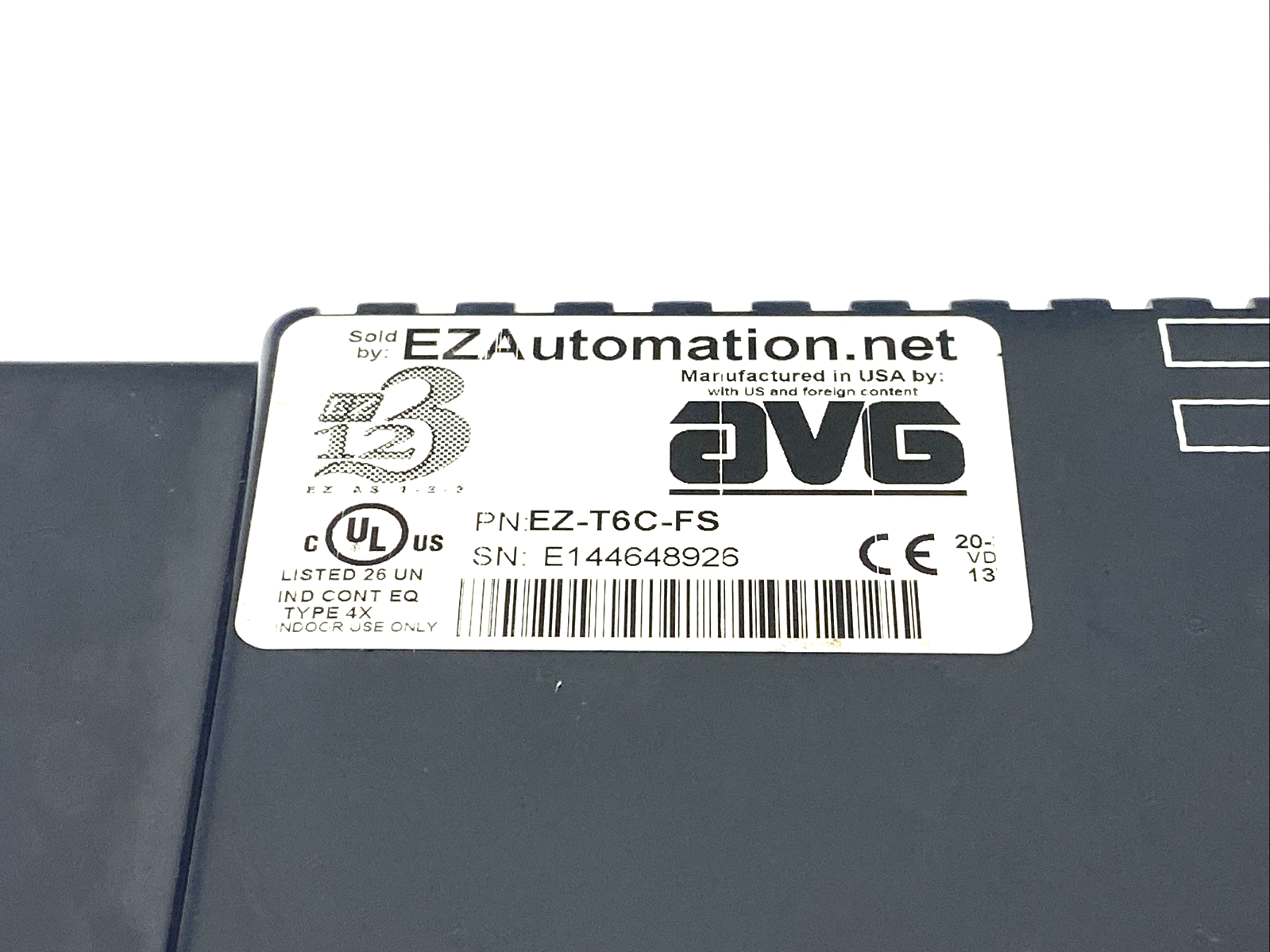 EZ-T6C-FS | EZ Automation EZTouch 6" TFT Panel 24VDC - Used - Maverick Industrial Sales