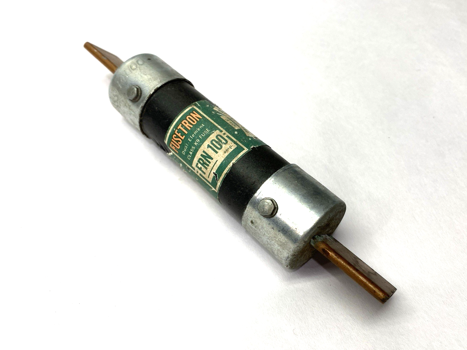 Bussmann Fusetron FRN-R-100 Dual Element Fuse Class K9 250V 100A - Maverick Industrial Sales