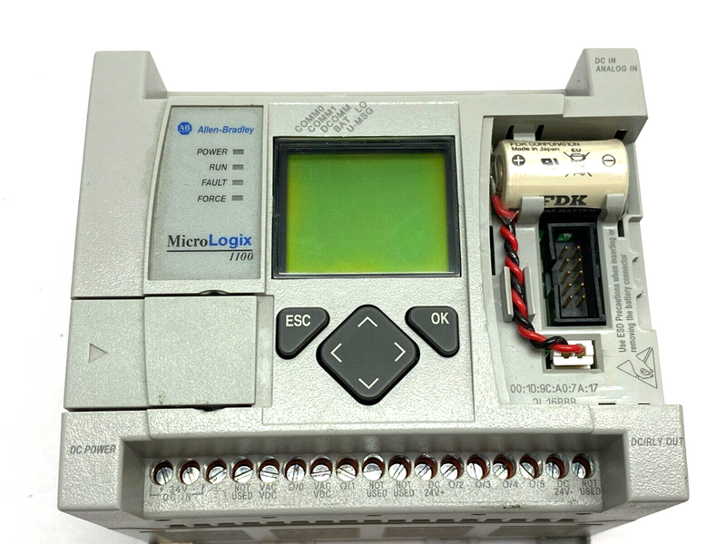 Allen Bradley 1763-L16BBB Ser. B MicroLogix 1100 16-Point Controller - Maverick Industrial Sales