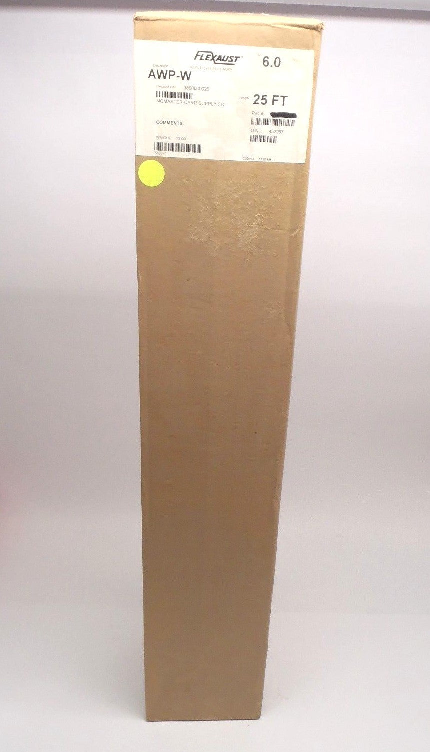 3860600025 | Flexaust AWP-W 6.0 Industrial Air Movement Hose 25 ft - New – Open box - Maverick Industrial Sales