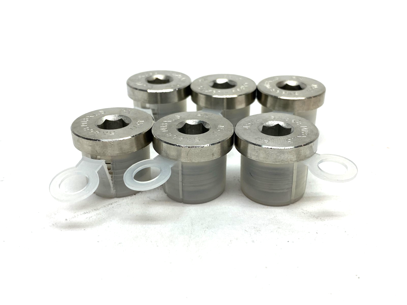 Inner Hex Head M18x1.5 Pipe Fitting Plug, Stainless Steel w/ Seal LOT OF 6 - Maverick Industrial Sales