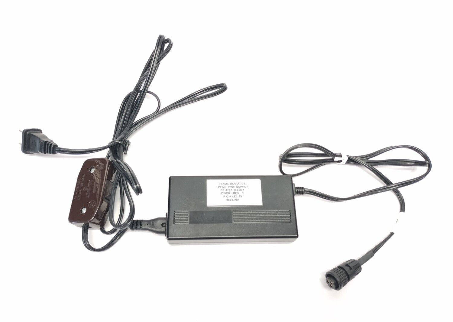 Fanuc EE-4707-148-001 Rev. C I-PEND Robot Teach Pendant Power Supply, I Pendant - Maverick Industrial Sales