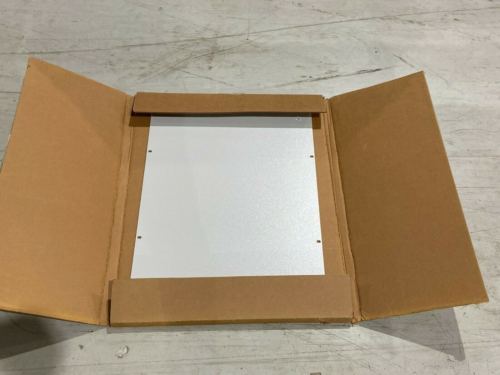 Hoffman P19RP16UP Rack Panel Steel Light Gray 28" x 19" 76830 - Maverick Industrial Sales