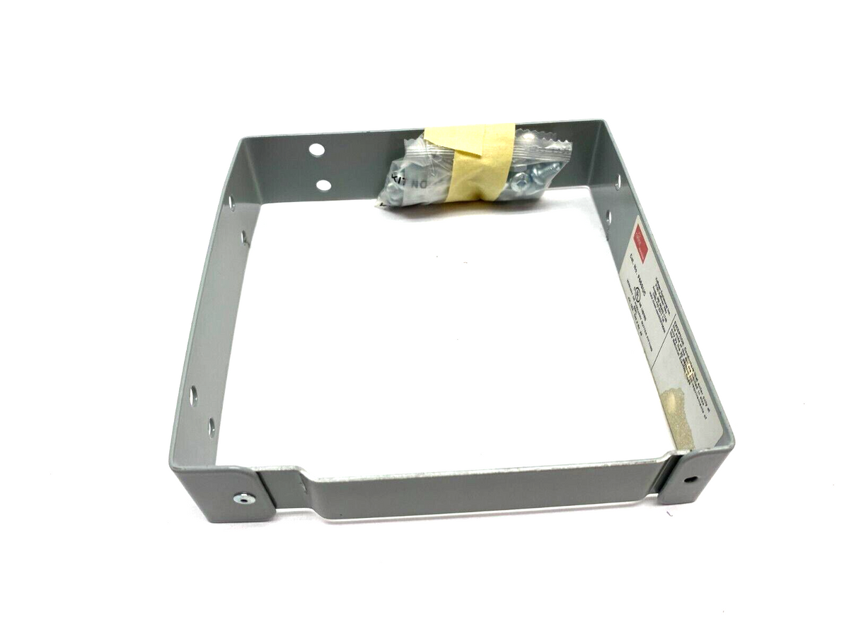 F66GUC | Hoffman U-Connector Joining Bracket 6" x 6" x 1.38" Depth Gray Steel - New – Open box - Maverick Industrial Sales