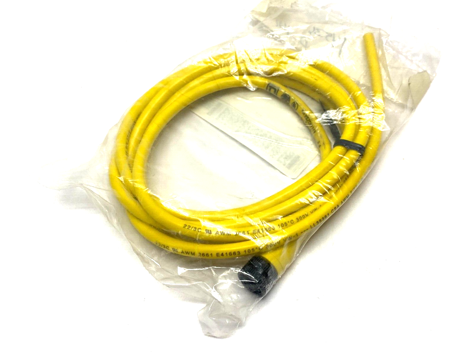 XSZCK111Y | Telemecanique Micro-Change 3-P Straight Cordset Sgl-Ended 6' 250V 4A - New - Maverick Industrial Sales