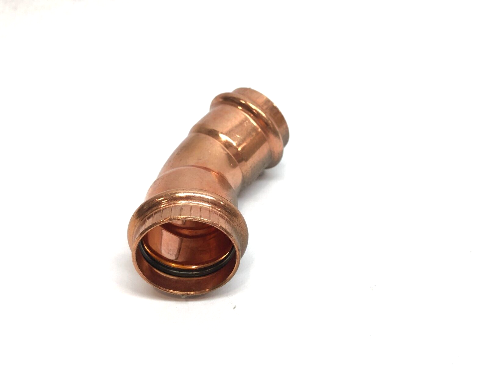 Viega 77036 ProPress Elbow Fitting, 45-Deg, 1-1/2" x 1-1/2", 3AV51 - Maverick Industrial Sales