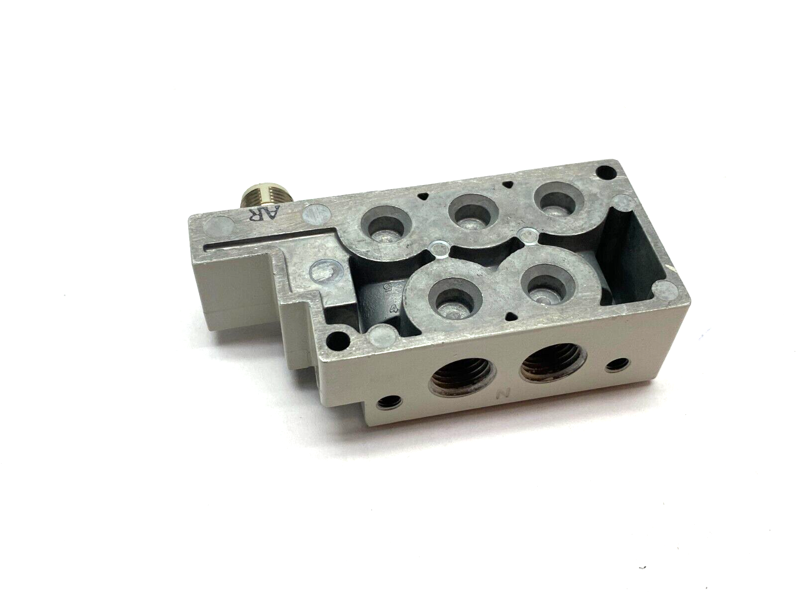 SMC SY50M-27-1-WO-02N Solenoid Valve Subplate SY5000 5-Port - Maverick Industrial Sales