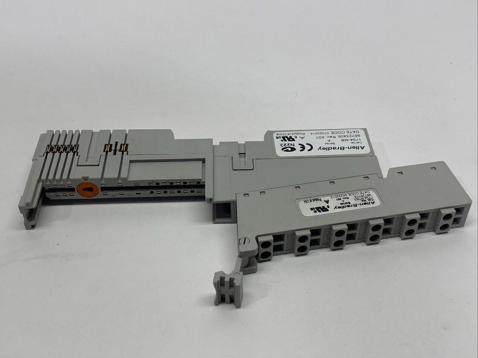 Allen Bradley 1734-MB Ser A I/O Mounting Base w/ 1734-RTB3 Ser A Terminal Block - Maverick Industrial Sales