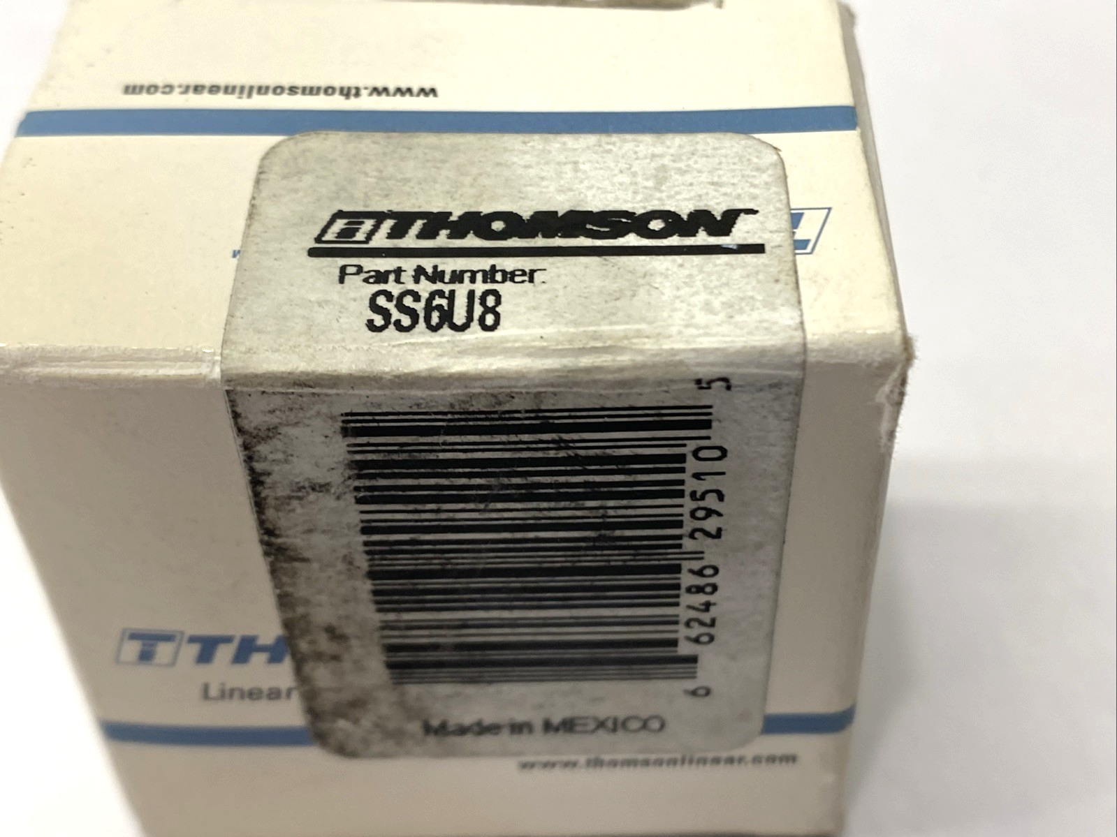 Thomson SS6U8 Self-Aligning Ball Bushing Bearing 1/2" - Maverick Industrial Sales