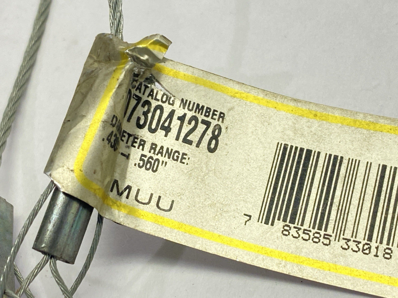 Hubbell 073041278 Kellems Bus Drop Support Grip Single Eye 0.43-0.56" LOT OF 6 - Maverick Industrial Sales