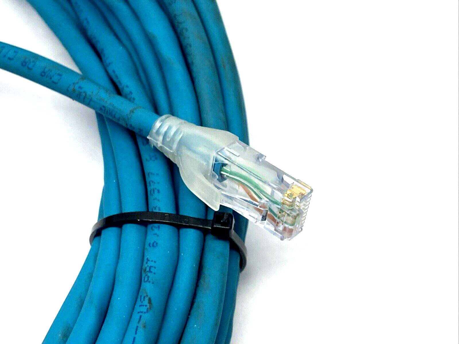 AlphaWire QR04QR117 TL401 Network Cable 20m RJ45M Str/RJ45M Str 04 POLE - Maverick Industrial Sales