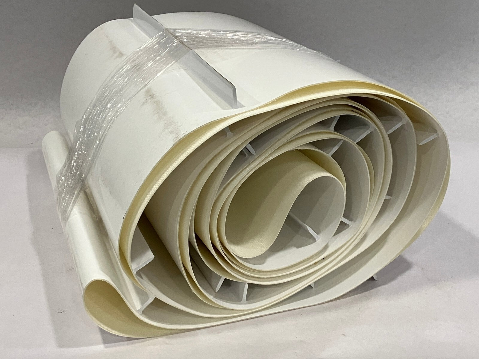 Dorner 75150607 Cleated Conveyor Belt 18" x 14.04', 18.89" Spacing, 3200 Hi Fr - Maverick Industrial Sales