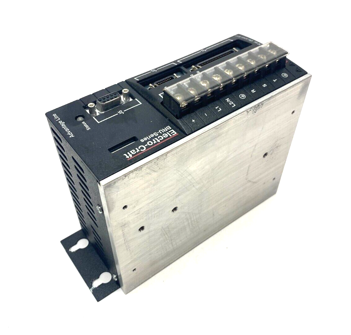 Electro-Craft 48228001/005 BRU Ser. Advantage Line Servo Drive 1-Phase 9101-1748 - Maverick Industrial Sales