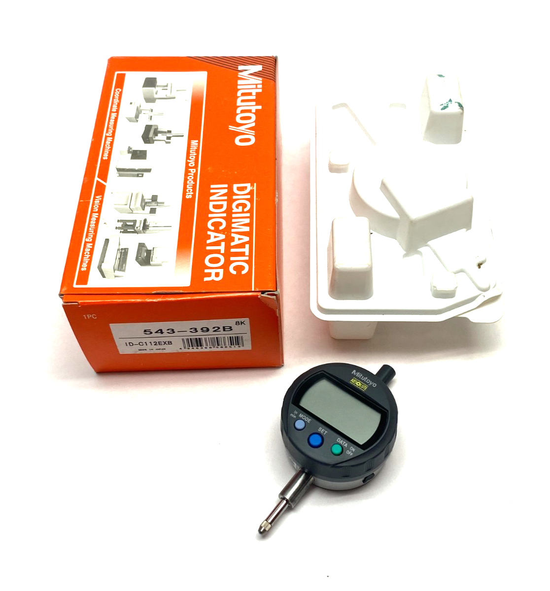 Mitutoyo 543-392B ABSOLUTE Digimatic Indicator ID-C1112EXB NO BATTERY - Maverick Industrial Sales