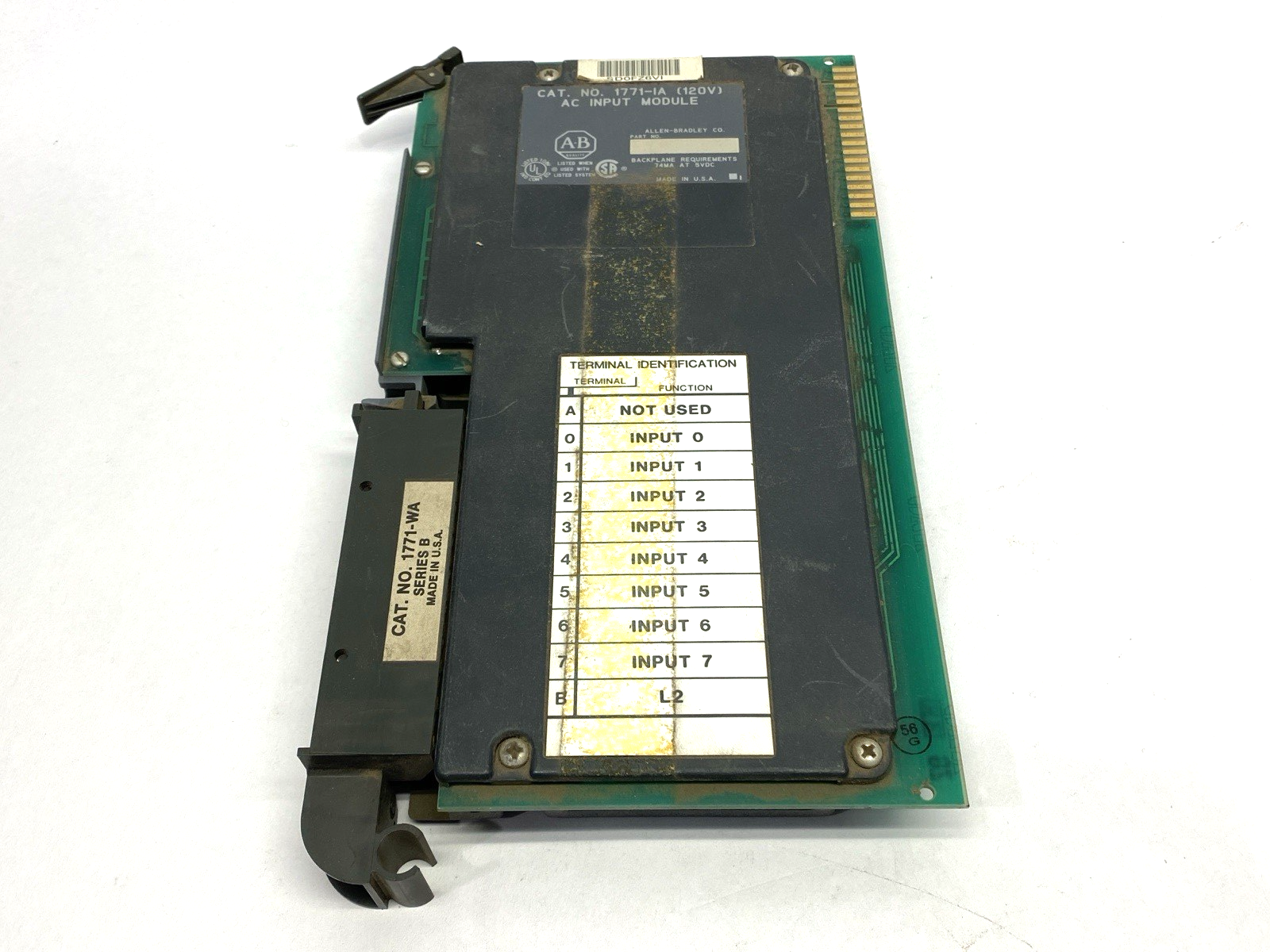 Allen Bradley 1771-IA AC Input Module 120V - Used - Maverick Industrial Sales