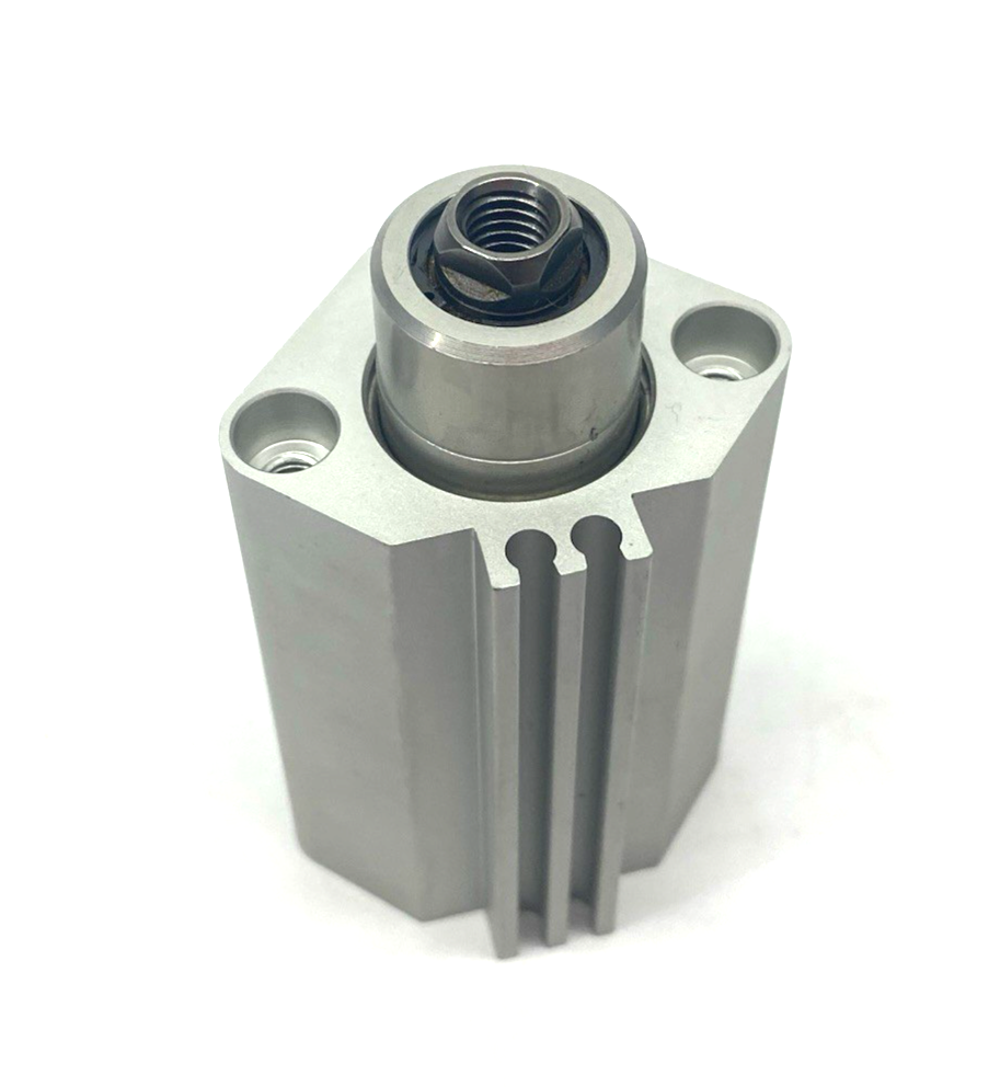 | SMC MKB25-10LZ Pneumatic Rotary Clamp Cylinder, 25mm Bore, 10mm Stroke - Used - Maverick Industrial Sales