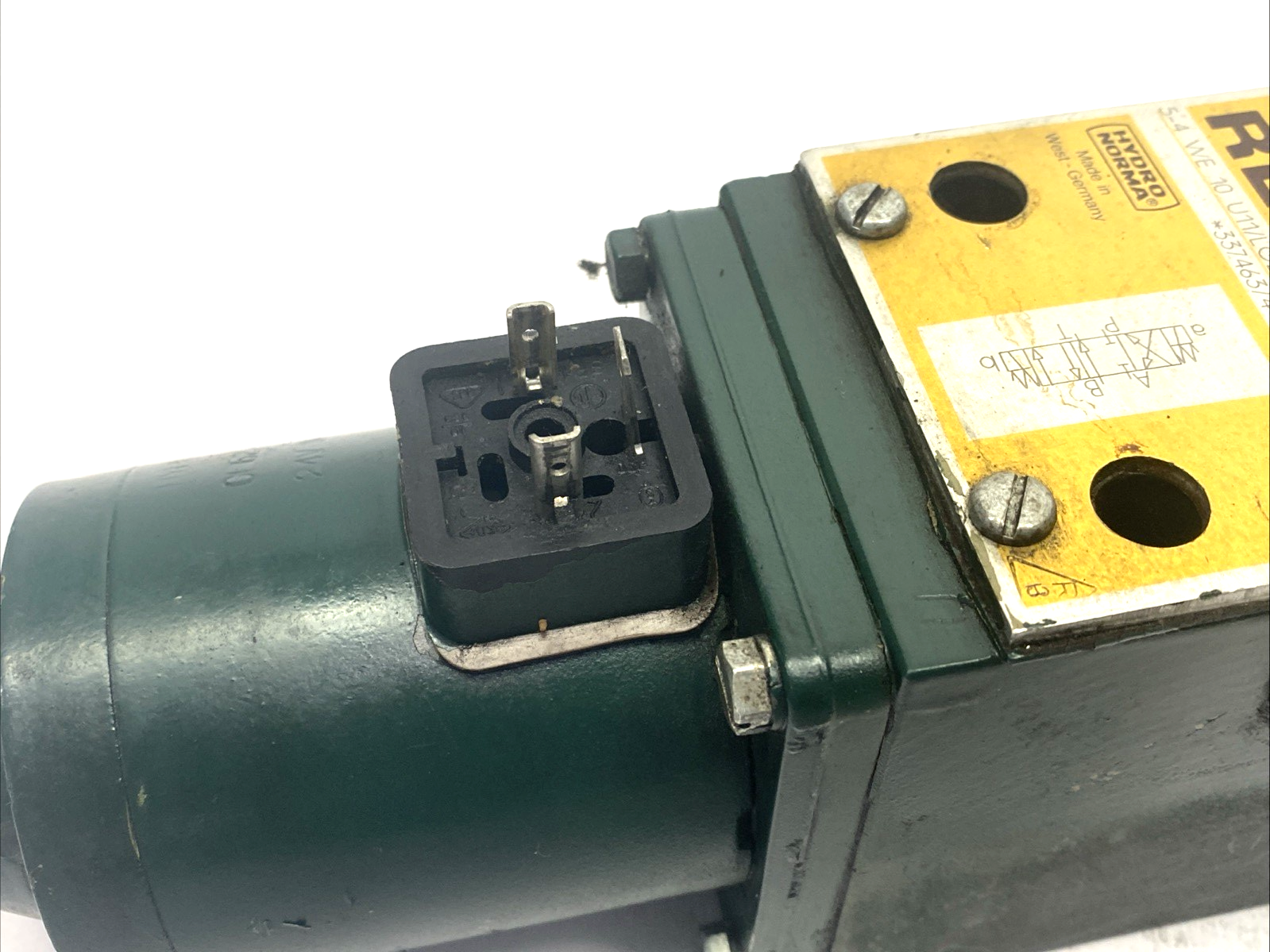 Rexroth Hydronorma 5-4 WE 10 U11/LG24NZ4 Directional Valve - Maverick Industrial Sales