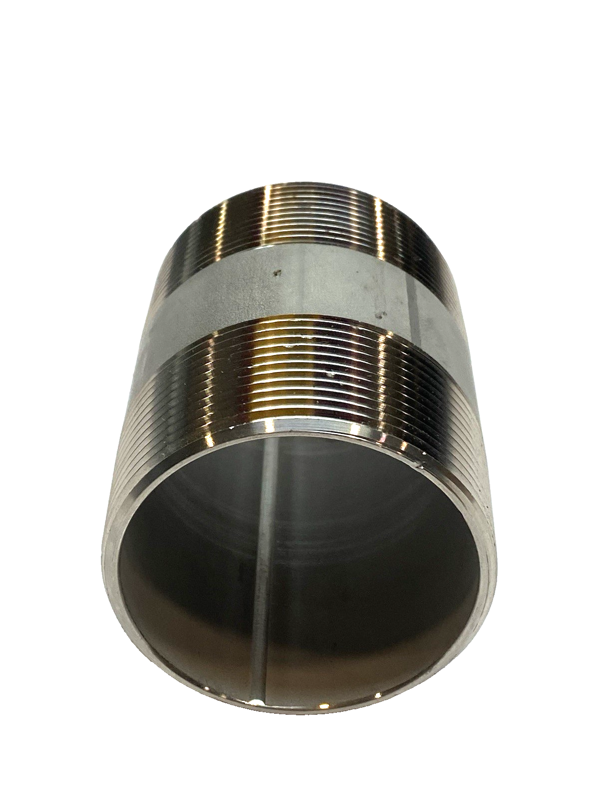 Sch 40 Pipe Nipple 304 Stainless Steel NPT 2"x3" - Maverick Industrial Sales
