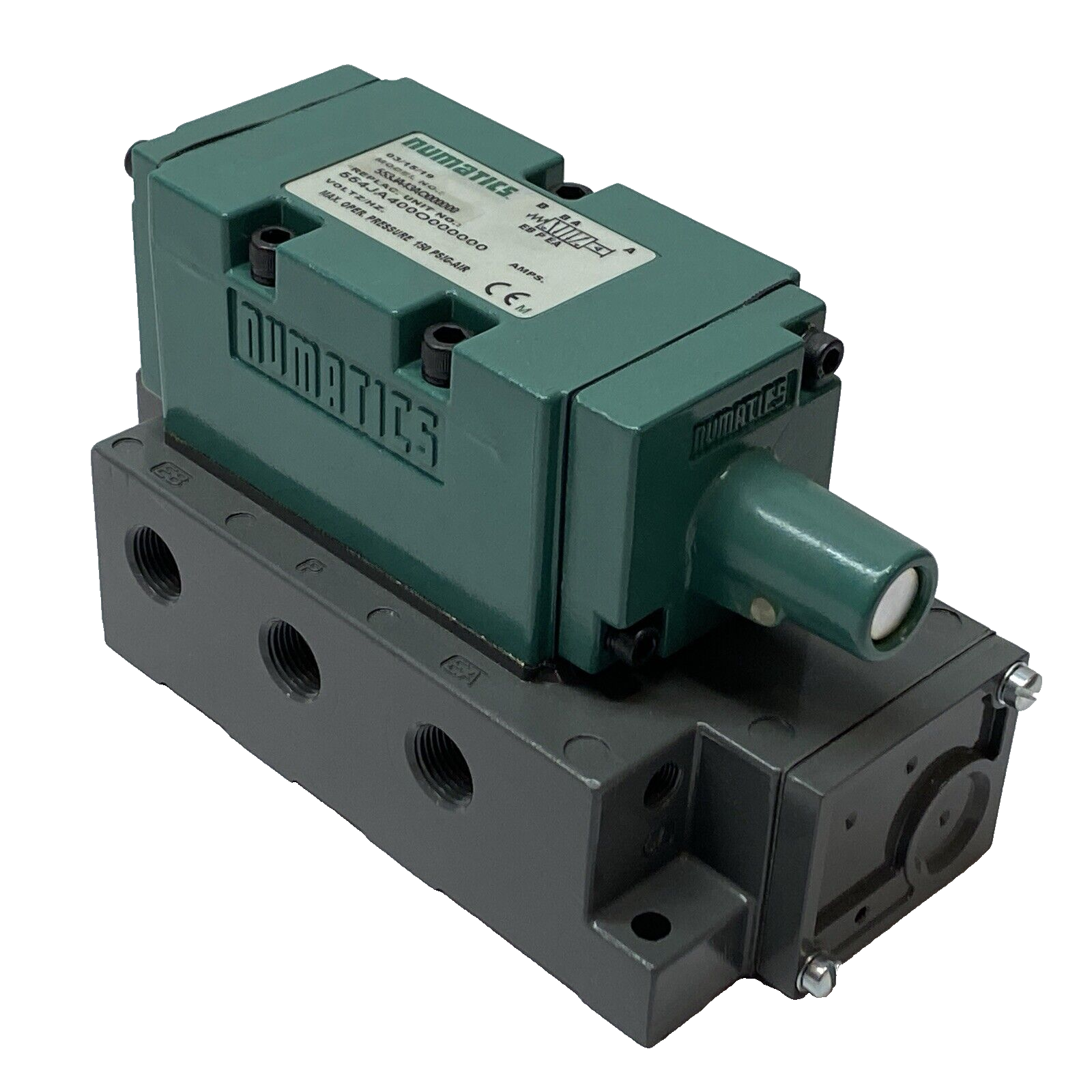 Numatics 553JA43AO000000 Air Pilot Valve Recplac. Unit NO: 554JA400O000000 - Maverick Industrial Sales