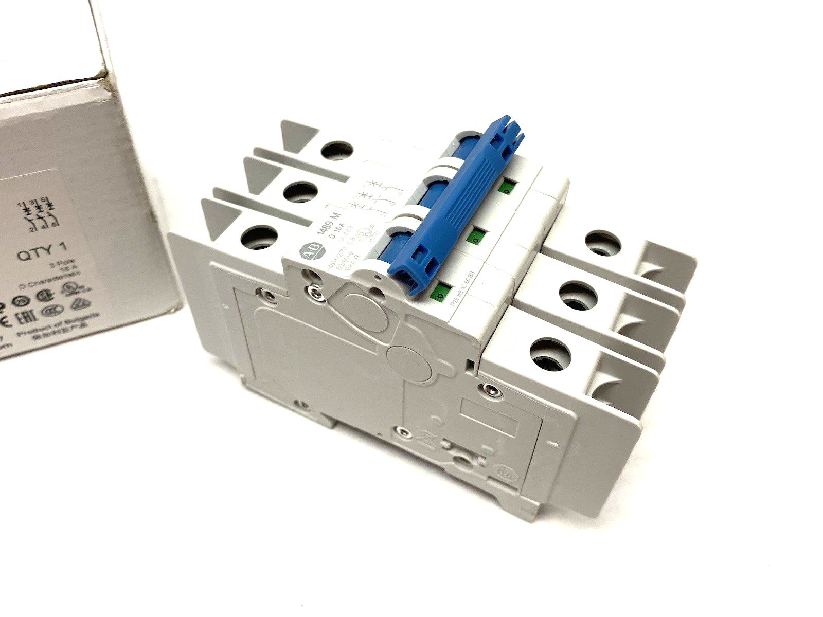 Allen Bradley 1489-M3D160 Ser. D Circuit Breaker 3-Pole 16A - Maverick Industrial Sales
