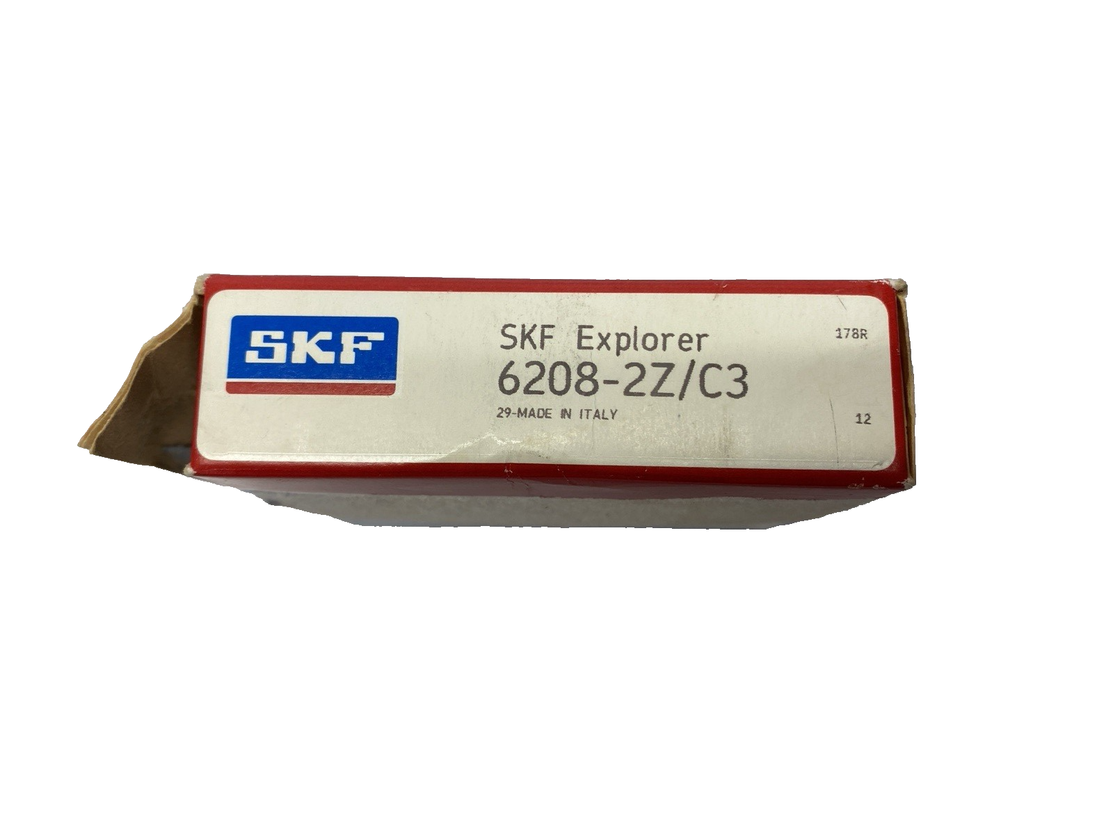 6208-2Z/C3 | SKF Deep Groove Ball Bearing 40mm Bore 18mm Width 80mm OD - New – Open box - Maverick Industrial Sales