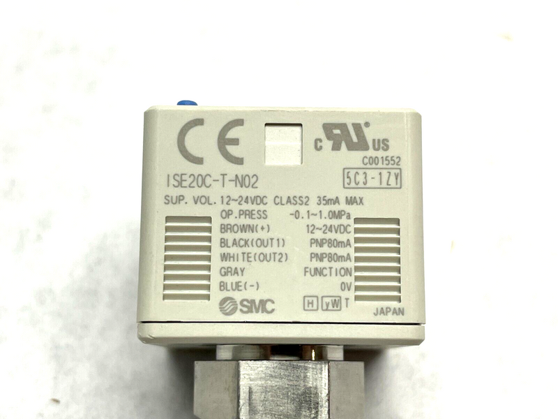 SMC ISE20C-T-N02 High Precision Pressure Switch - Maverick Industrial Sales