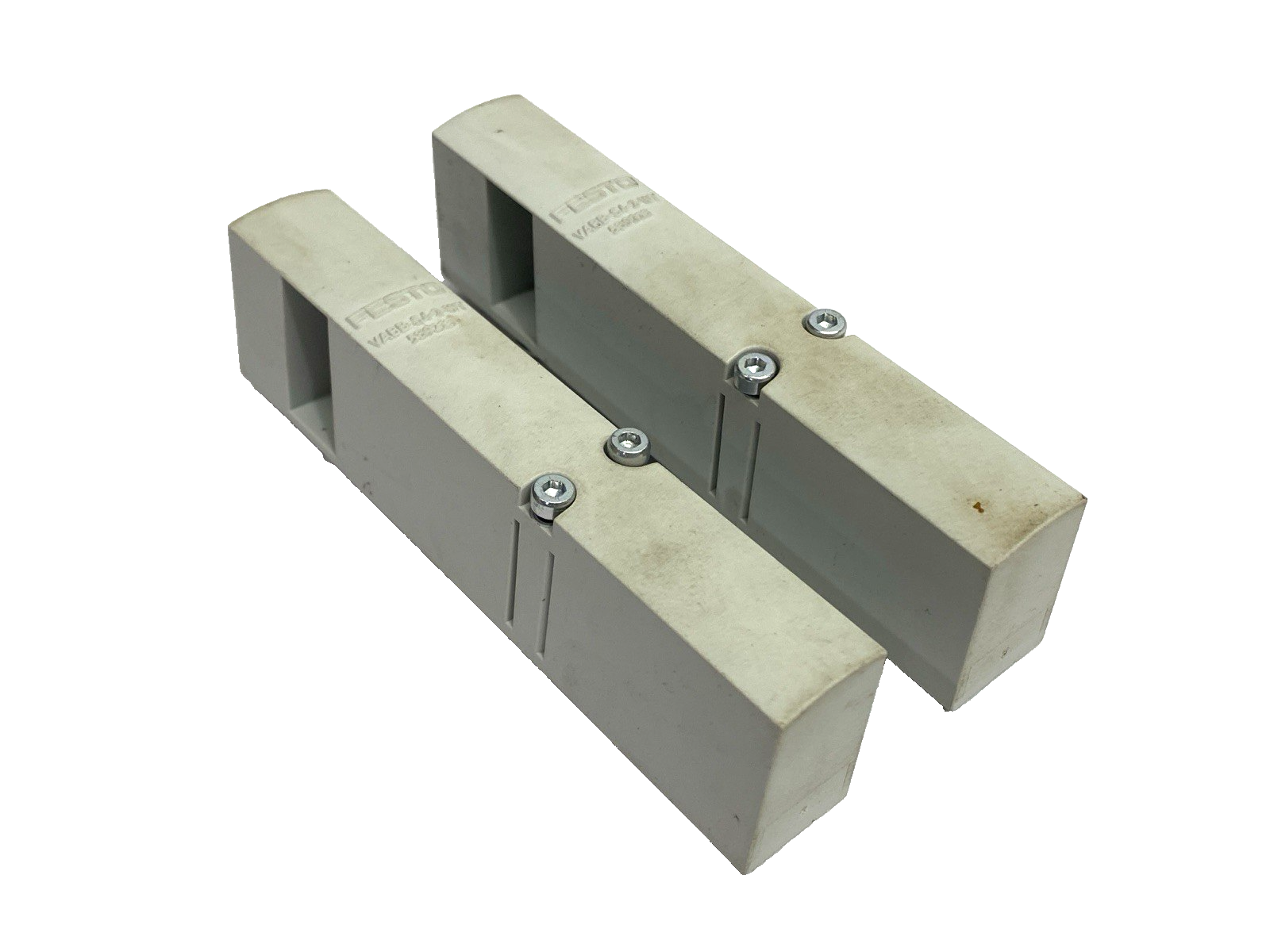 Festo VABB-S4-1-WT Pneumatic Cover Plate 539212 LOT OF 2 - Maverick Industrial Sales