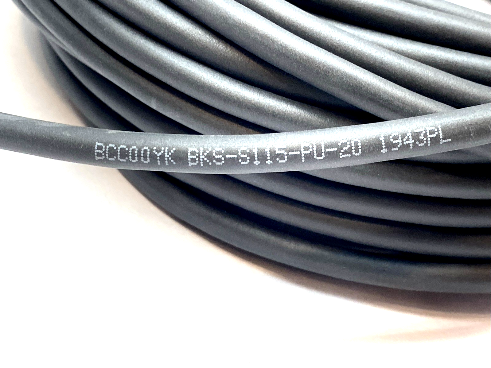 Balluff BKS-S115-PU-20 M12 x1 8-pin Shielded PUR Cable 20 m IP68 Industrial Cord - Maverick Industrial Sales