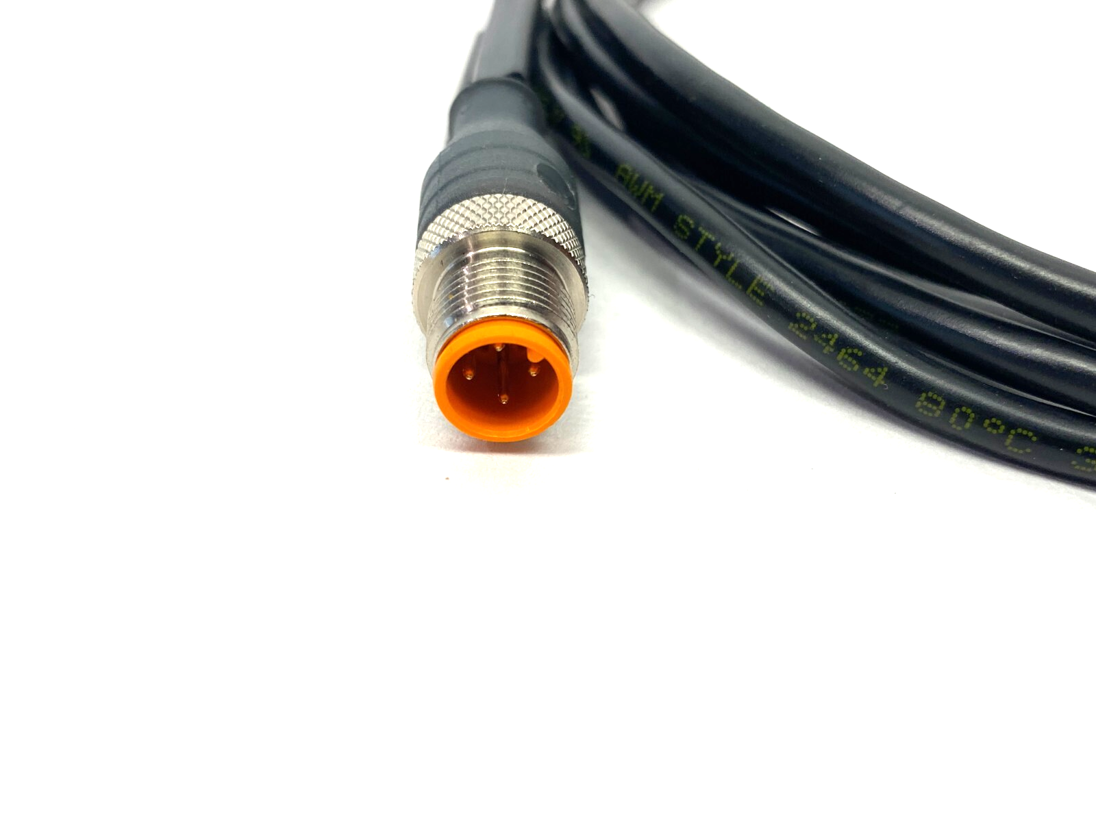 Lumberg RST 4-RKT 4-295/3M Double Ended Connection Cordset Male to Female M12 - Maverick Industrial Sales