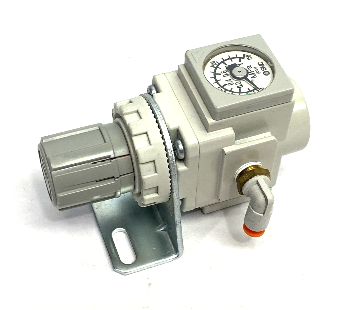 AR20K-N01BE-Z-B | SMC Modular Regulator 1/8" NPT Ports, AR MASS PRO - Used - Maverick Industrial Sales