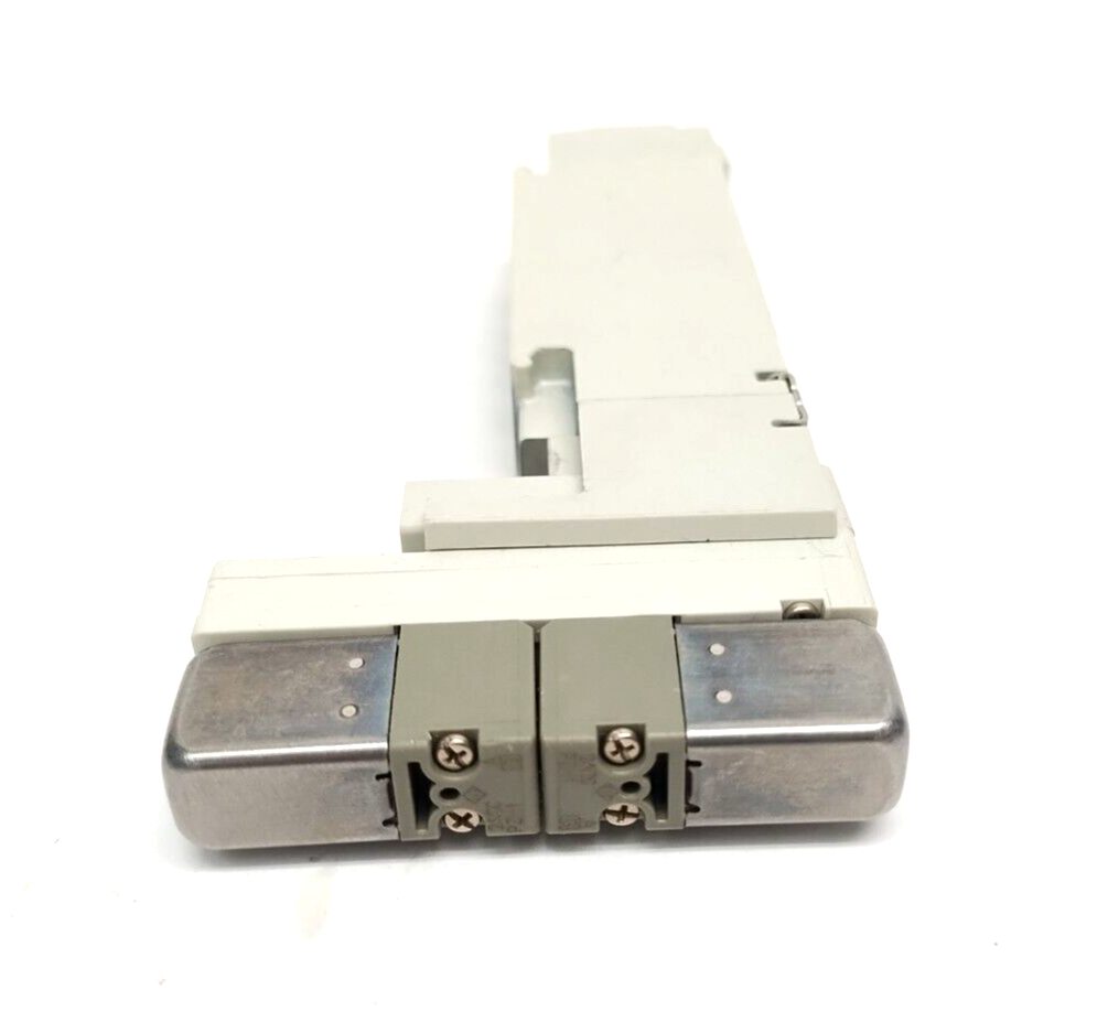 SMC VQC2300N-51 3-Position 5-Port Plug-in Double Solenoid Valve 24VDC - Maverick Industrial Sales