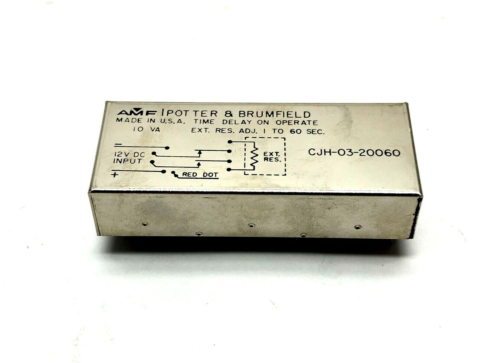 AMF Potter & Brumfield CJH-03-20060 Relay - Maverick Industrial Sales