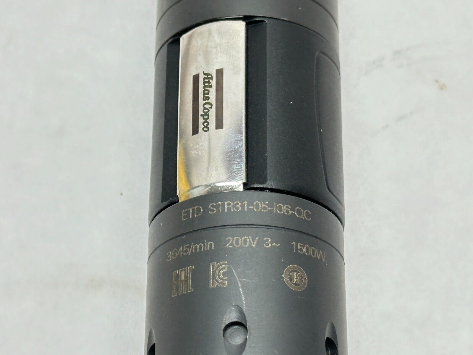 Atlas Copco ETD STR31-05-106-QC Straight Cable Nutrunner Tensor STR 8436 6230 07 - Maverick Industrial Sales