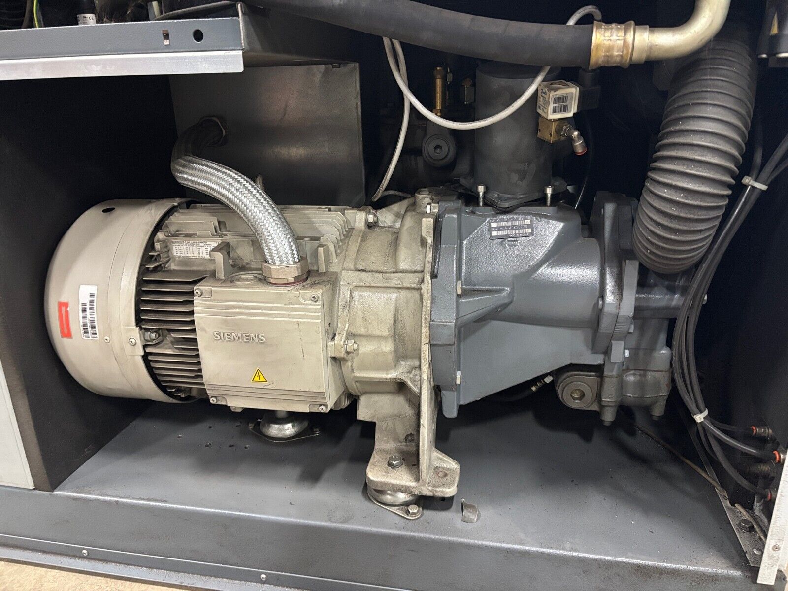 Atlas Copco GA30VSD FF Air Compressor, 40 HP, 30 kW, 230V, 2013 - Maverick Industrial Sales