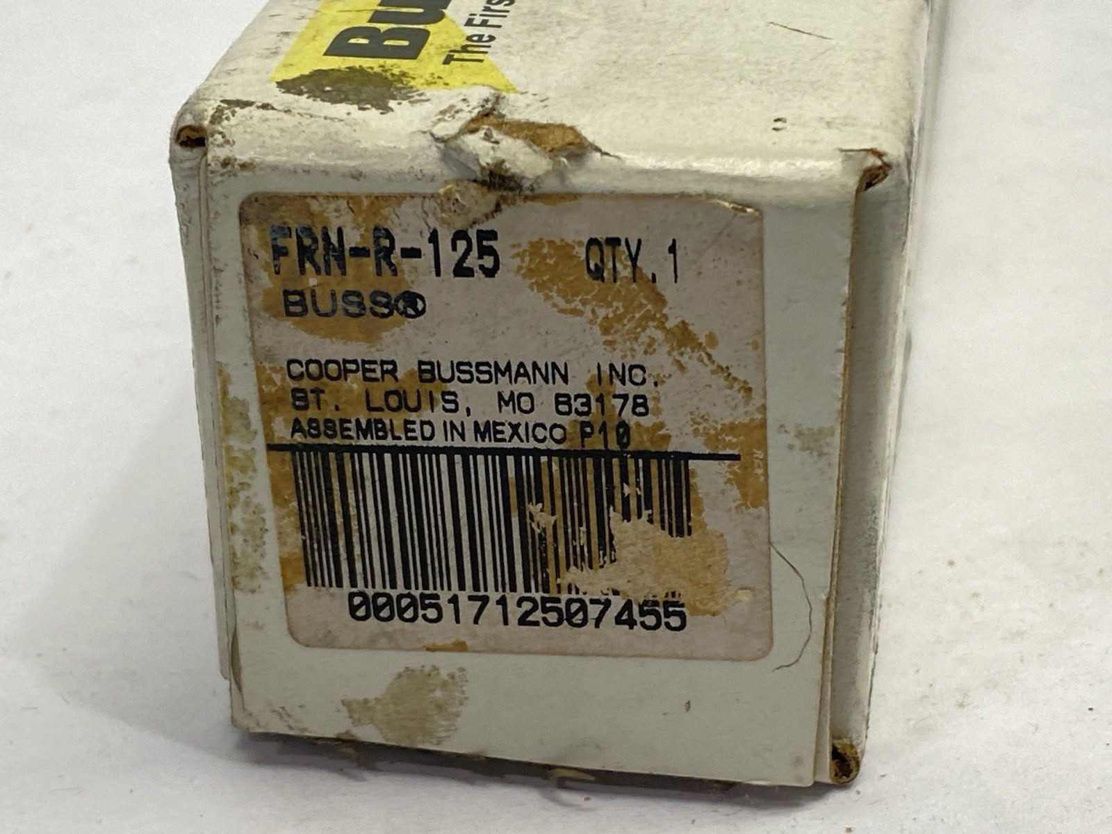 Bussmann FRN-R-125 Dual Element Fuse Class RK5 125A 250V - Maverick Industrial Sales